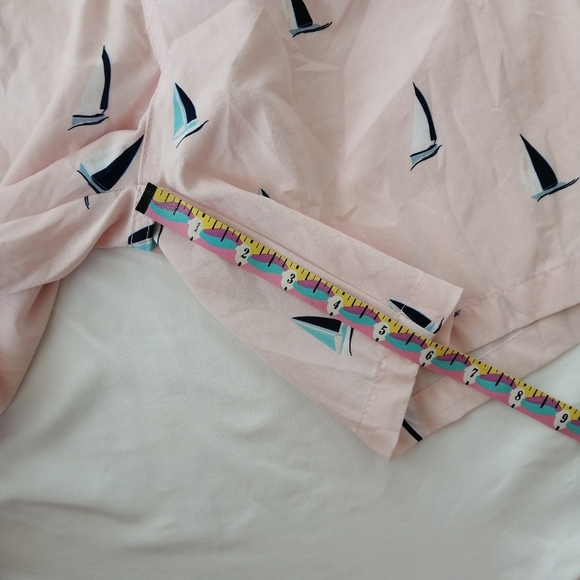 Frank's Sailboat Print Swim Trunks in Whitsunday Pink 6" Inseam Medium - Picture 14 of 15